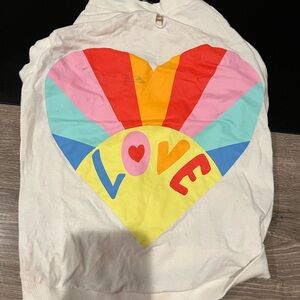 Colorful Heart Love Hoodie